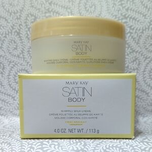 Mary Kay Cream Moisturizer Whipped Shea Creme- Fresh Water lily Scent